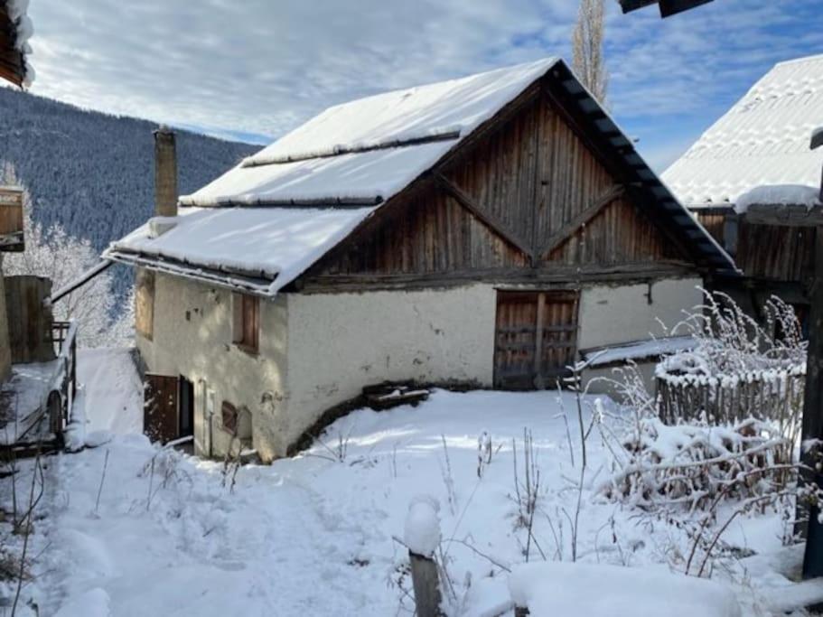 Chalet Avec Vue Sur Le Fort De Chateau Queyras Dış mekan fotoğraf