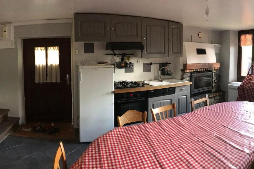 Chalet Avec Vue Sur Le Fort De Chateau Queyras Dış mekan fotoğraf