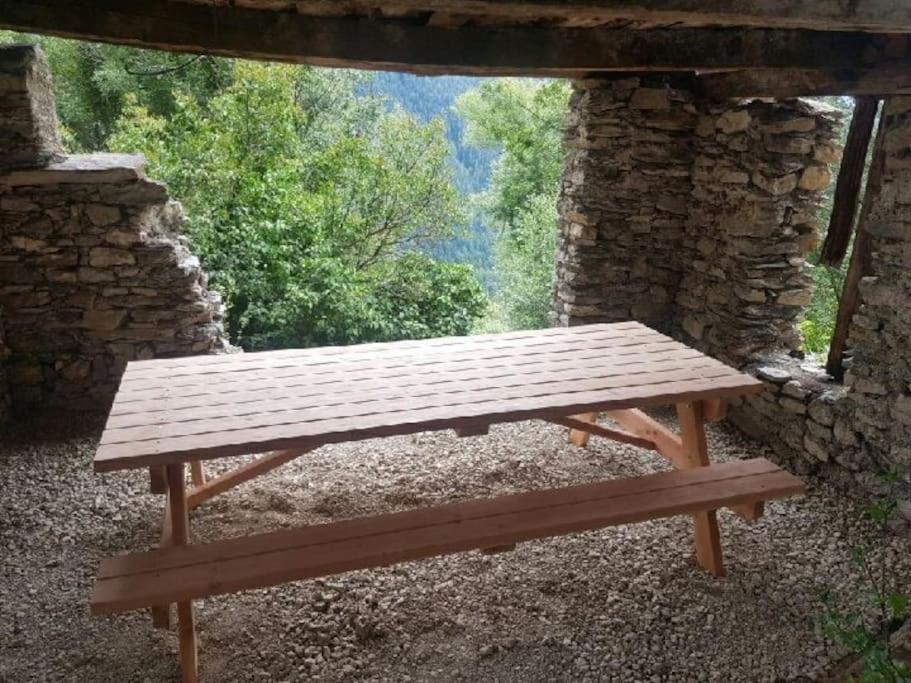 Chalet Avec Vue Sur Le Fort De Chateau Queyras Dış mekan fotoğraf